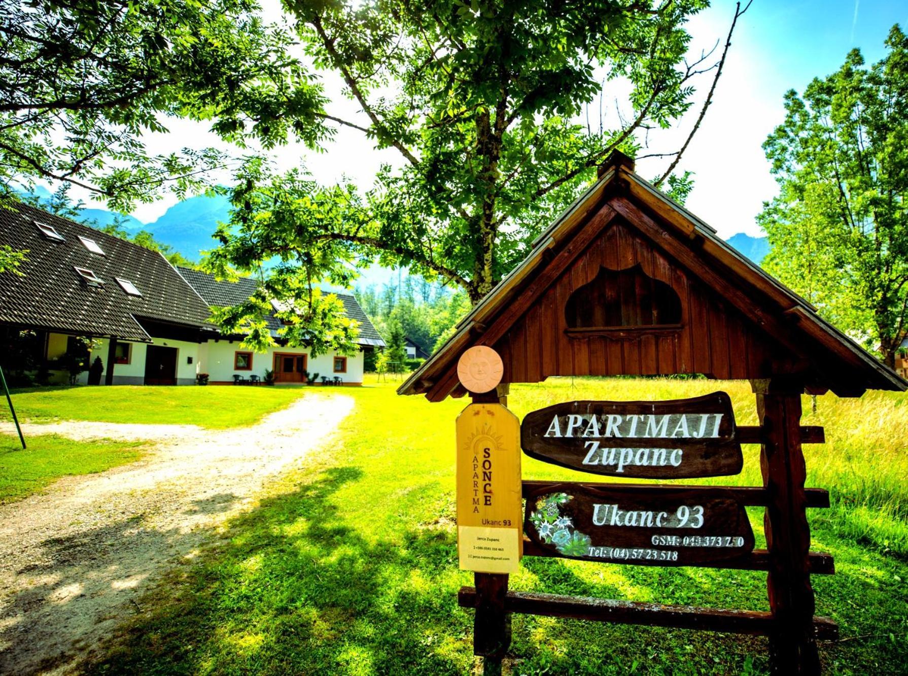 Apartmaji Zupanc Ivanka Bohinj ภายนอก รูปภาพ